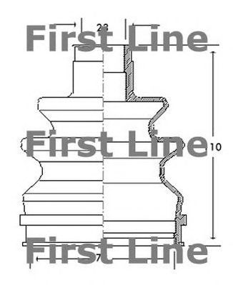 FIRST LINE fcb2111 -  Пыльник, приводной вал
